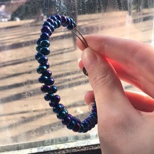 Beaded purple and blue Alex and Ani